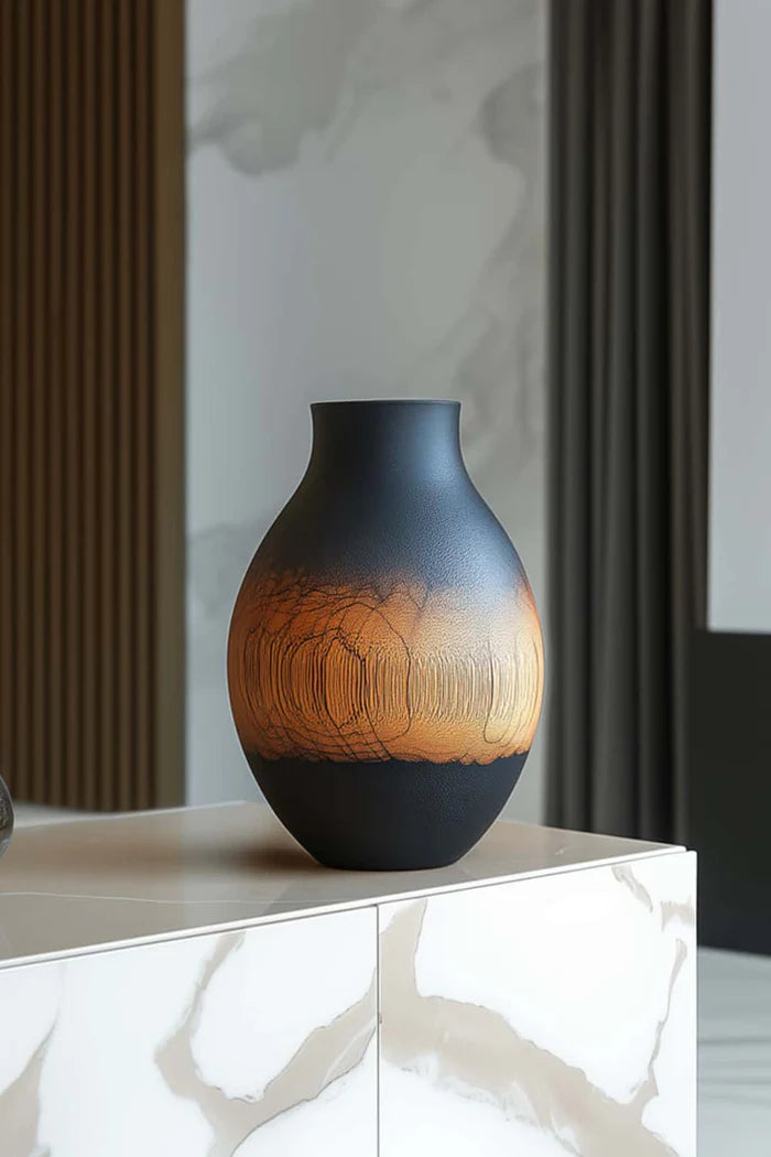 Vase Wood Sculpture