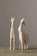 Giraffe Wood Sculpture
