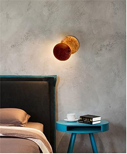 Moon Wall Light – Modern Gold LED Decorative Wall Lamp