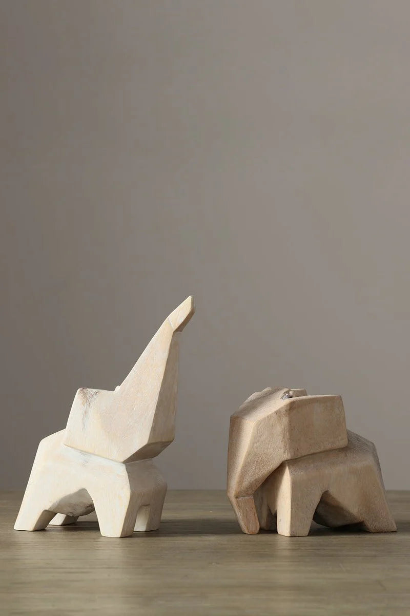 Elephant Wood Sculpture