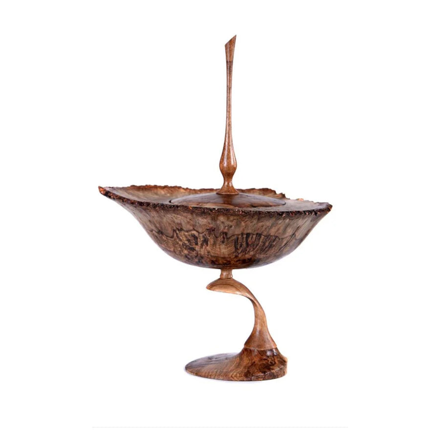 Imbalanced Creation Wood Sculpture