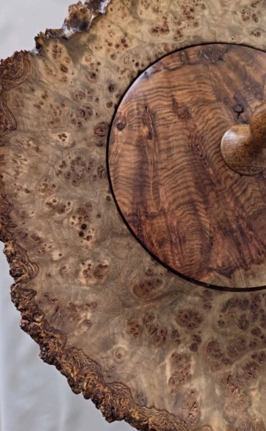 Imbalanced Creation Wood Sculpture