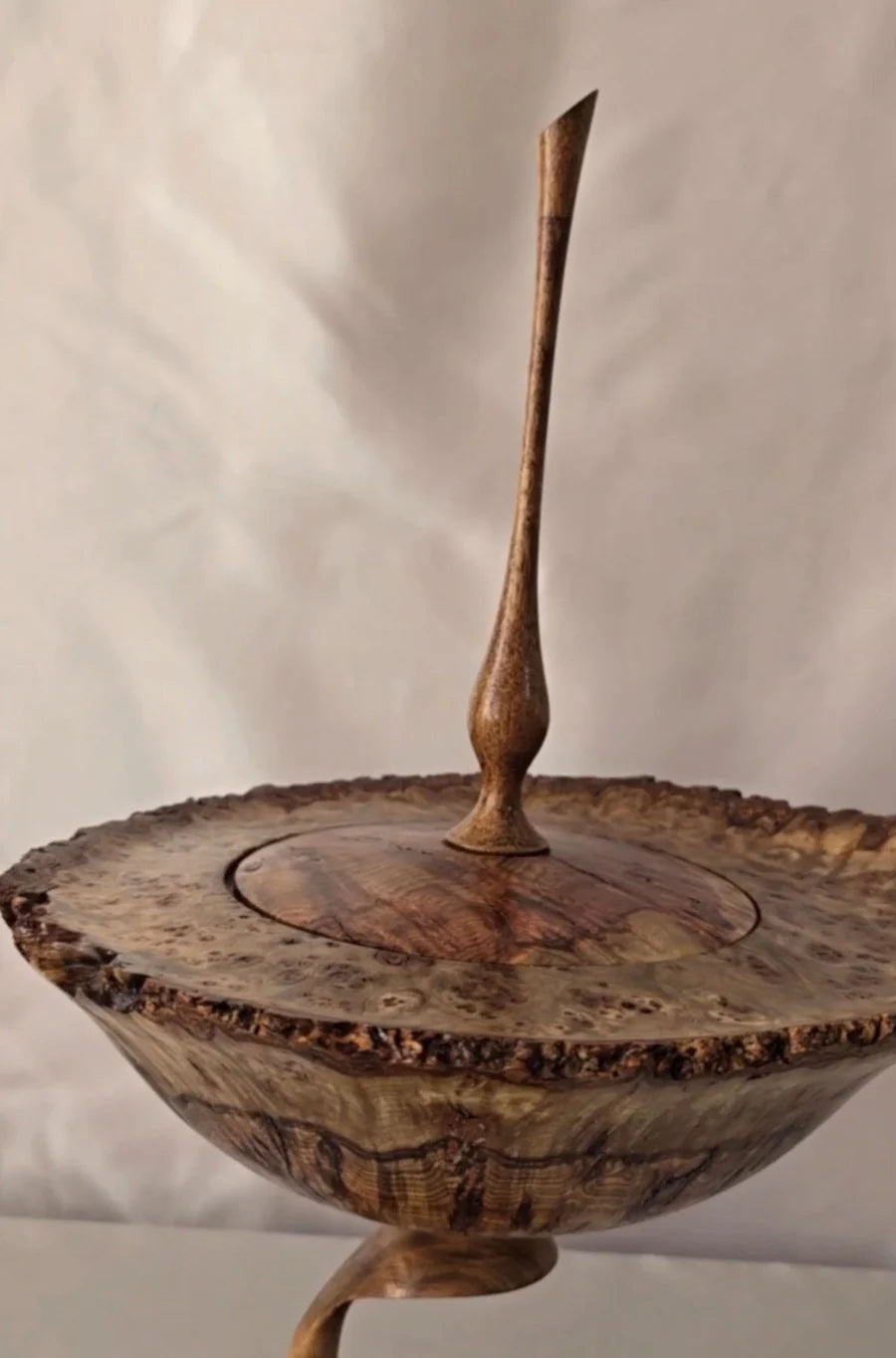 Imbalanced Creation Wood Sculpture