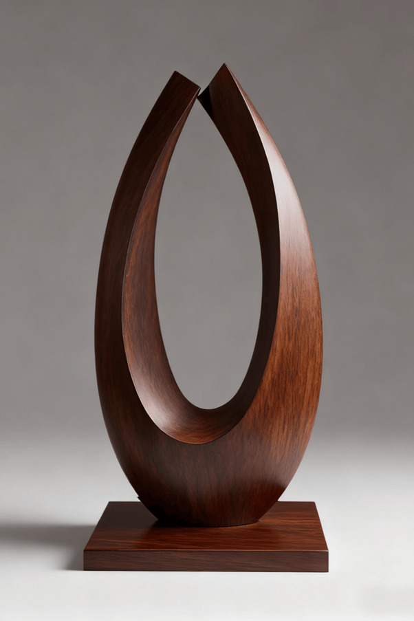 Abstract Wood Sculpture