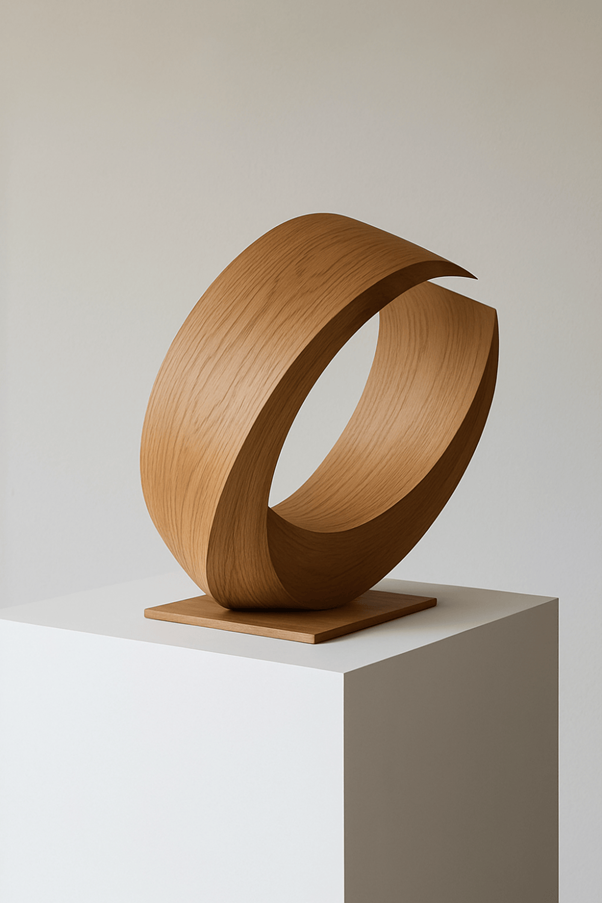 Abstract Wood Sculpture