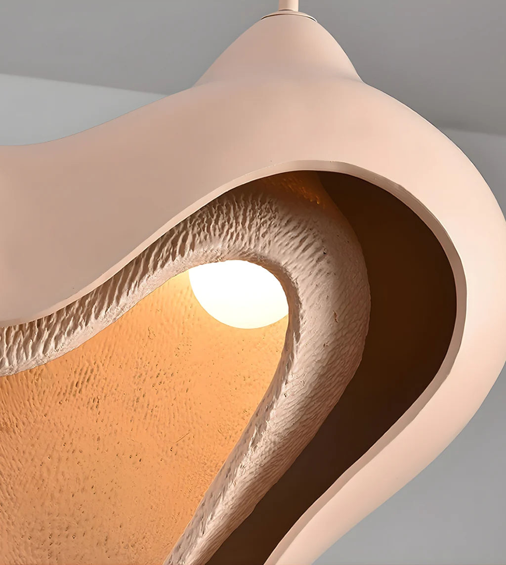 AMORA SCULPTED BLUSH PENDANT LIGHT