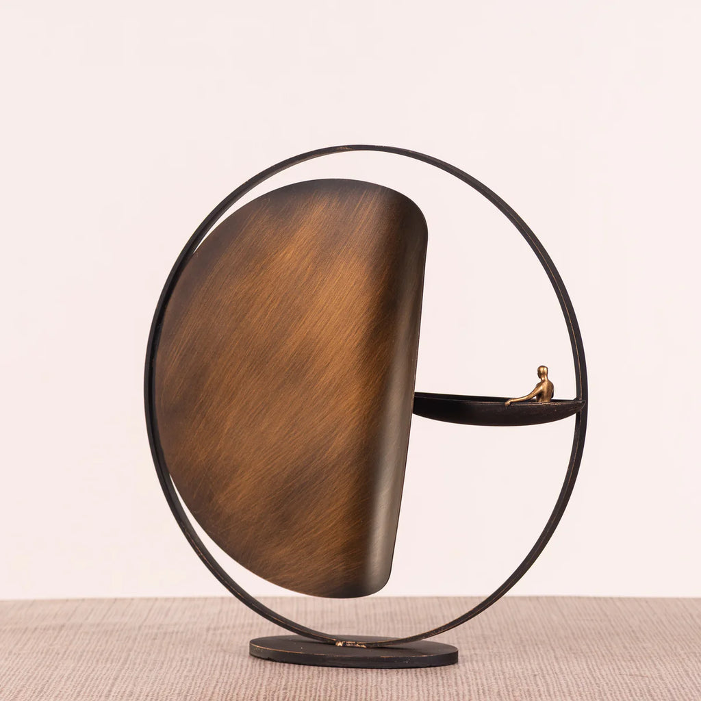 Remembering Tomorrow (Brown, Gold) Home Decor