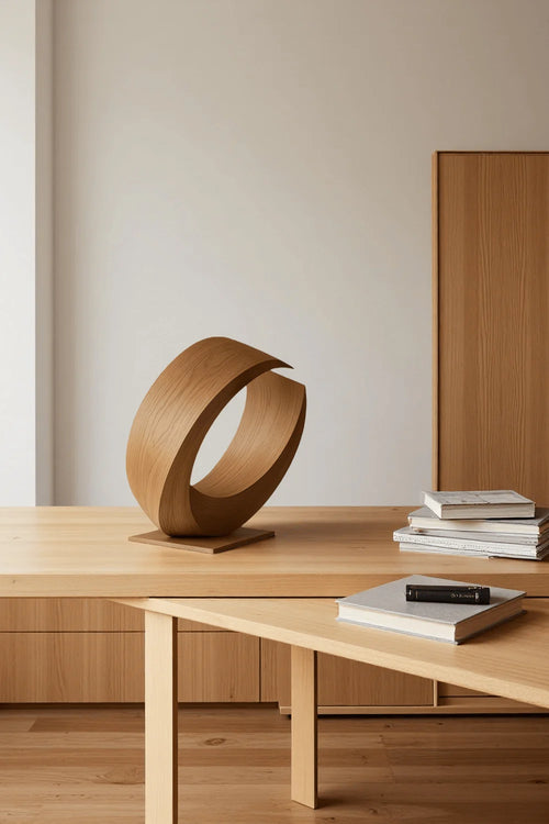 Abstract Wood Sculpture