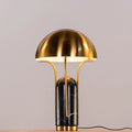 Painkiller (Black, Gold) Marble Table Lamp