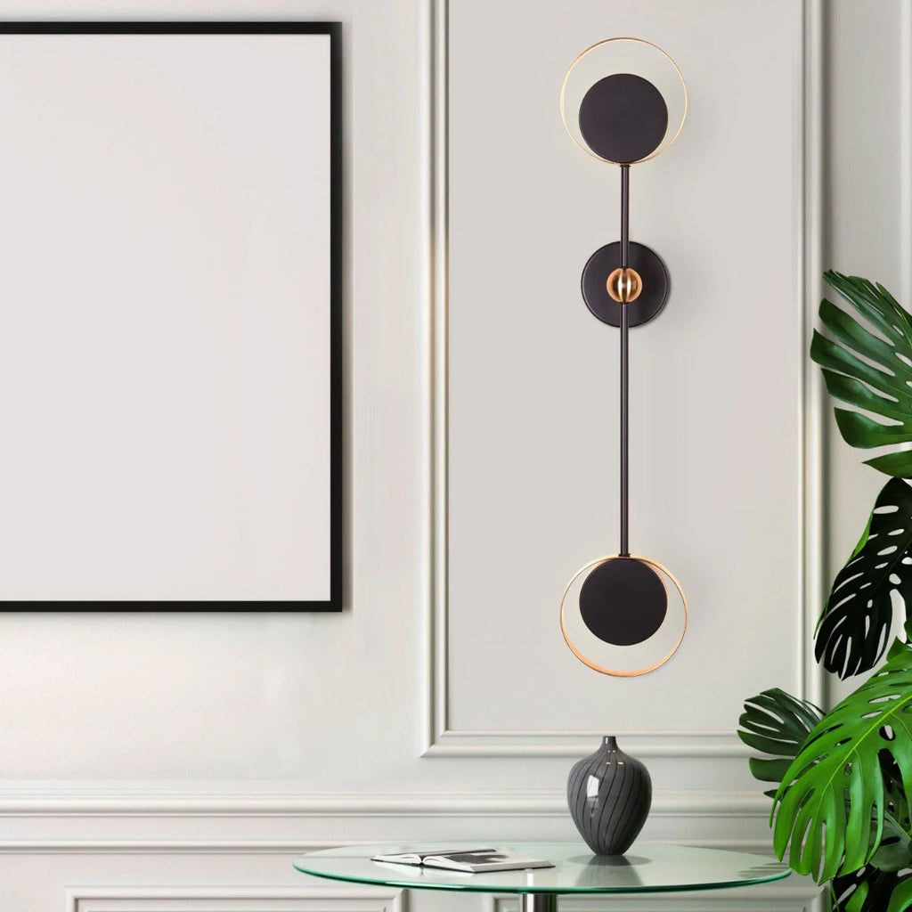 Been This Way (Black, Built-In LED) Wall Light